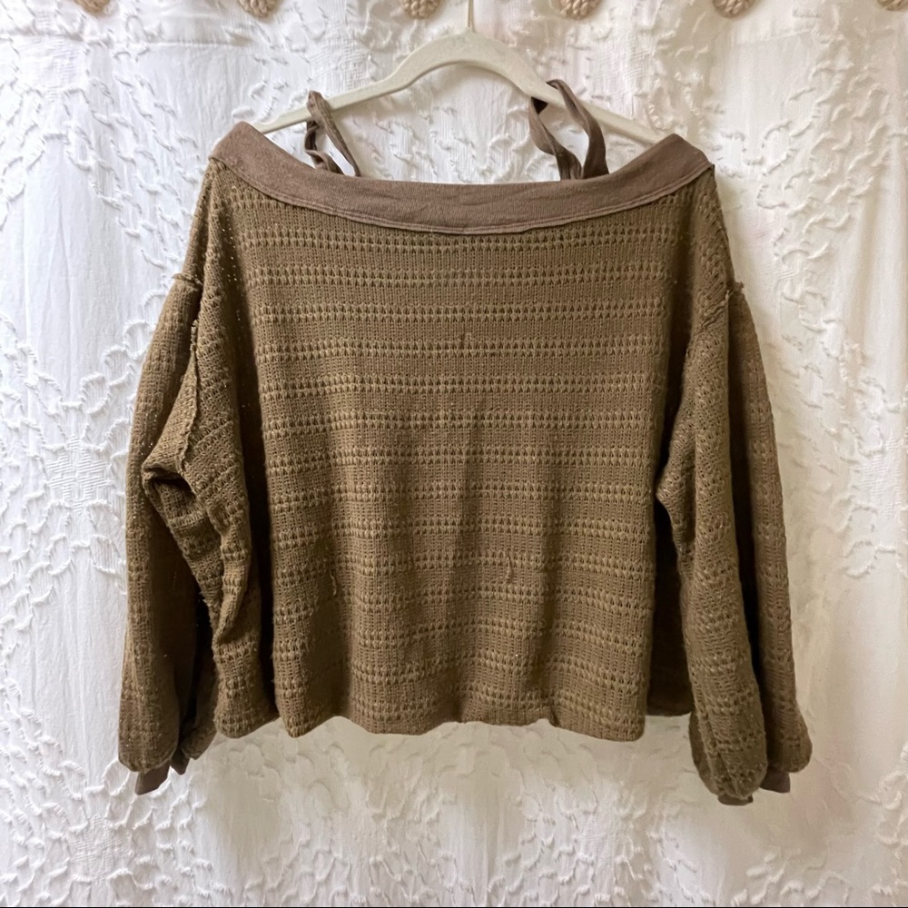 🤎 free people sweater 🤎